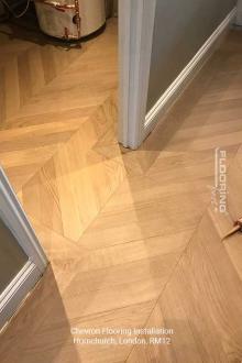 Chevron Flooring Installation in Hornchurch, RM12 - 3