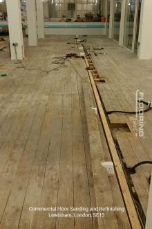 Commercial floor sanding and refinishing in Lewisham
