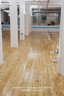 Commercial floor sanding and refinishing in Lewisham 3