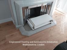 Engineered flooring and accessories installation in Walthamstow 6