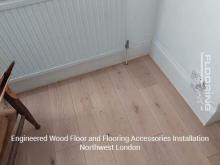 Engineered wood floor and flooring accessories installation in Northwest London 8