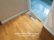 Engineered wood floor fitting in Enfield
