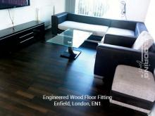 Engineered wood floor fitting in Enfield 2