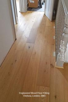 Engineered wood floor fitting in Chelsea 4