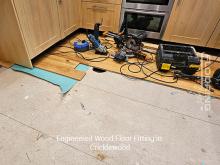 Engineered wood floor fitting in Cricklewood 2