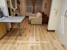 Engineered wood floor fitting in Cricklewood 5