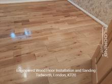 Engineered wood floor fitting and sanding in Tadworth 7
