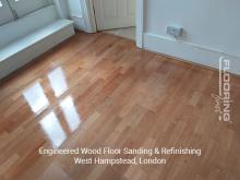 Engineered wood floor sanding & refinishing in West Hampstead 3