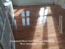 Engineered wood floor sanding & refinishing in West Hampstead 5