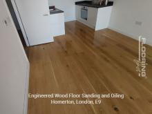 Engineered wood floor sanding and oiling in Homerton 3