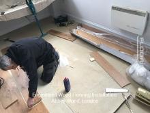 Engineered wood flooring installation in Abbey Wood 1