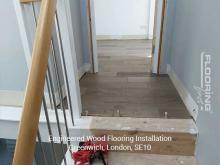 Engineered wood flooring installation in Greenwich 5