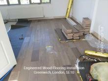 Engineered wood flooring installation in Greenwich 6