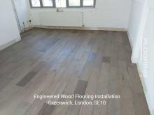 Engineered wood flooring installation in Greenwich 8