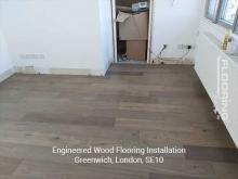 Engineered wood flooring installation in Greenwich 9