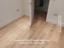 Engineered wood flooring installation in Buckhurst Hill 4