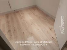 Engineered wood flooring installation in Buckhurst Hill 9