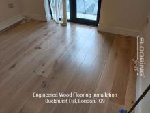 Engineered wood flooring installation in Buckhurst Hill 11