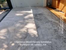 Engineered wood flooring installation in Buckhurst Hill 4