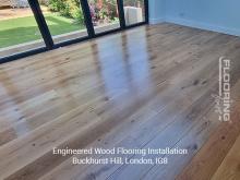 Engineered wood flooring installation in Buckhurst Hill 8