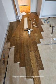 Engineered Wood Flooring Installation in Chiswick 3
