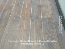 Engineered wooden flooring buffing and re-oiling in Whitechapel 3