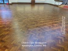 Essex Church in Notting Hill Gate - parquet floor sanding & restoration 5