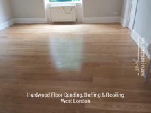 Floor sanding, buffing & reoiling in West London