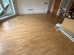 Engineered Oak Flooring with scratches for Restoration