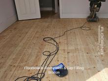 Floorboards restoration & gap filling in Brixton