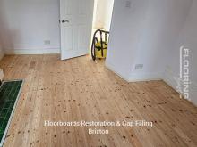 Floorboards restoration & gap filling in Brixton 7