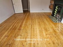Floorboards restoration & gap filling in Brixton 8