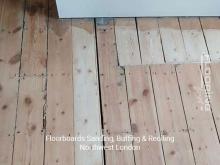 Floorboards sanding, buffing & reoiling in Northwest London 5