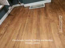 Floorboards sanding, buffing and reoiling in Slough 1