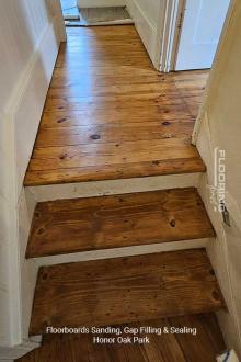 Floorboards sanding, gap filling & sealing in Honor Oak Park 4