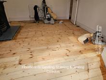 Floorboards sanding, staining & sealing in Croydon 1