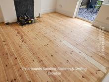Floorboards sanding, staining & sealing in Croydon 3