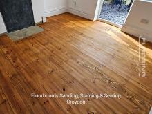 Floorboards sanding, staining & sealing in Croydon 6