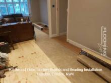 Hardwood floor, skirting boards and beading installation in Hendon 3