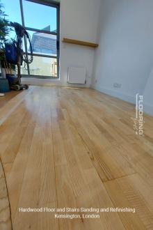 Hardwood floor and stairs sanding and refinishing in Kensington 6