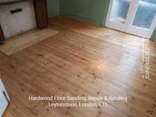 Hardwood floor sanding, repair & reoiling in Leytonstone 2