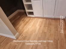 Hardwood Floor Sanding and Gap Filling in Tadworth 4