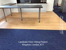 Laminate floor fitting project in Kingston 3