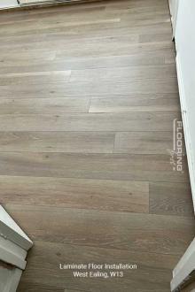 Laminate floor installation in West Ealing 2
