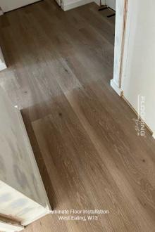 Laminate floor installation in West Ealing 5