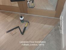 Laminate floor installation in Fulham 1