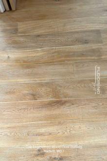 Oak Engineered Wood Floor Buffing in Radlett, WD7 - 1