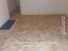 Oak parquet flooring – supply and fit service in Woodford 1