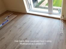 Oak QuickStep laminate floor laying in Walthamstow 3