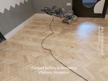 Parquet buffing & recoating in Chelsea 2